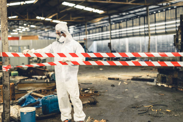 Professional Biohazard technician working in Saint Paris, OH